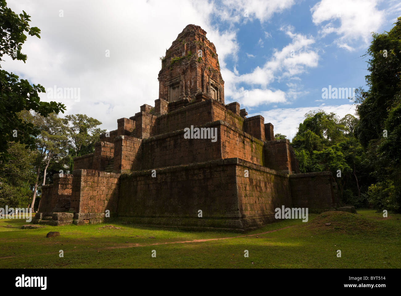 Baksei Chamkrong à partir du 10ème siècle, Angkor, Site du patrimoine mondial de l'UNESCO, le Cambodge, l'Indochine, l'Asie du Sud-Est, Asie Banque D'Images