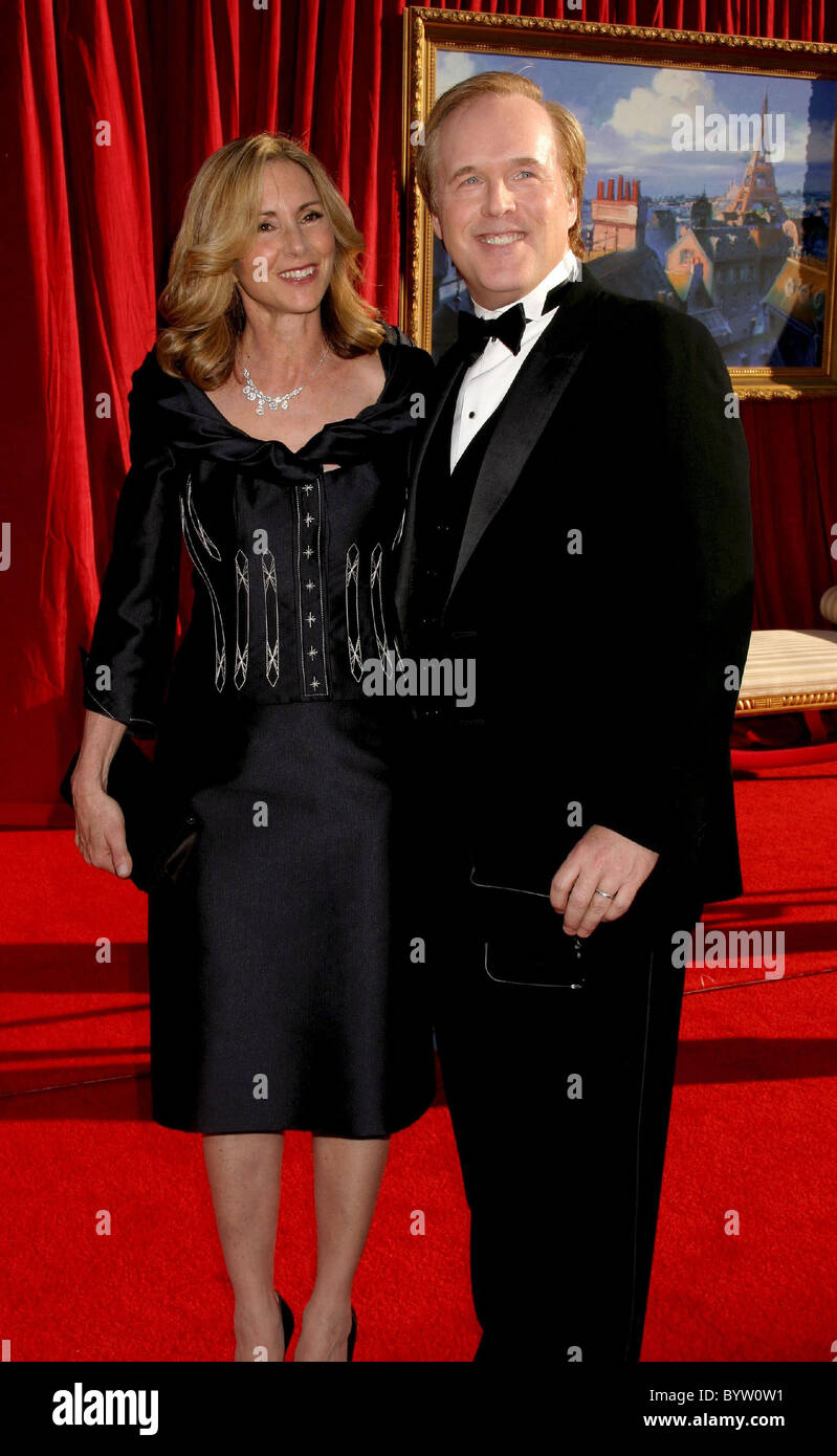 Brad Bird et la femme 'Ratatouille' Première Mondiale au Kodak Theatre - Arrivées Los Angeles, Californie - 22.06.07 Banque D'Images