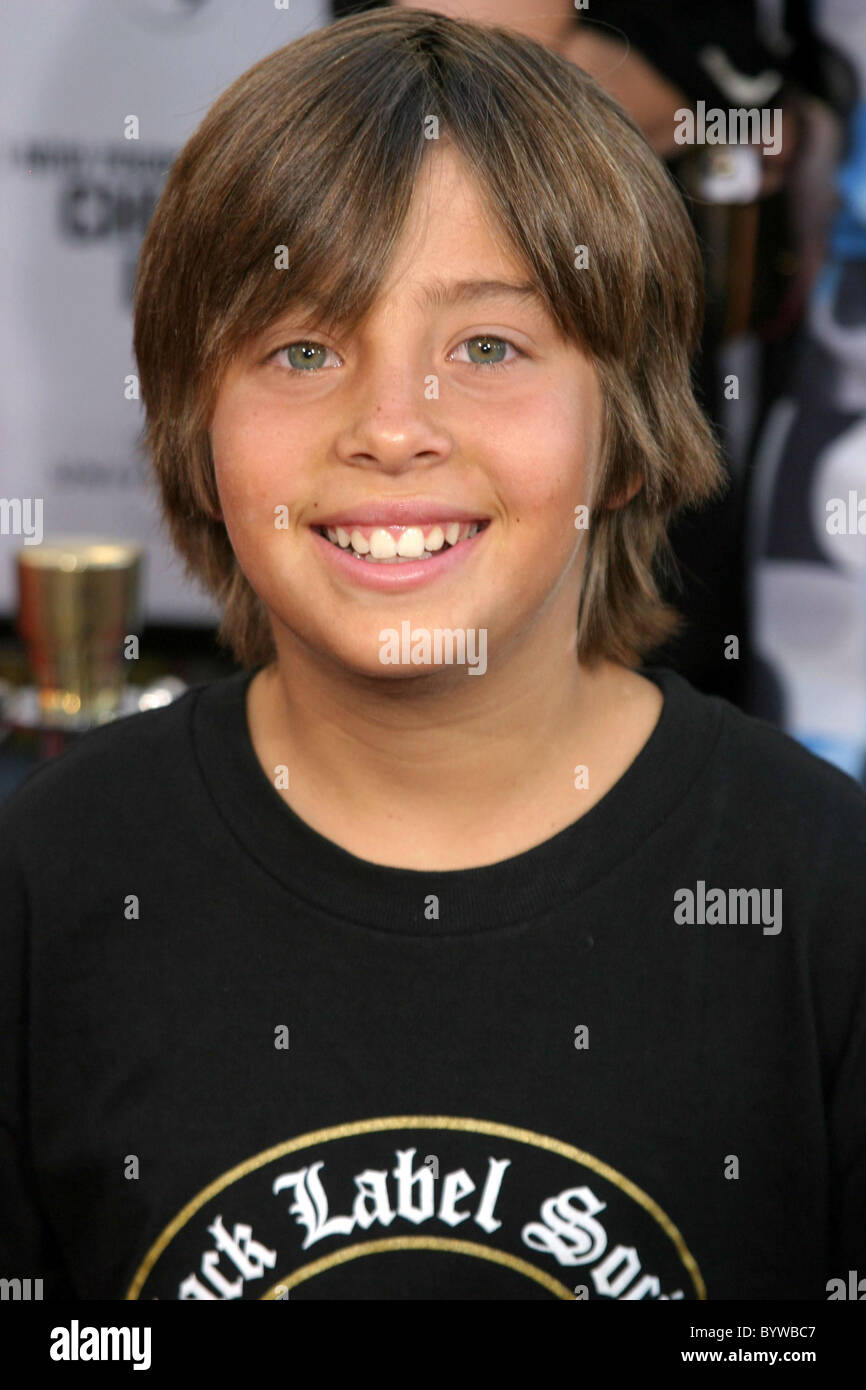 Jimmy Bennett 'Je vous prononce maintenant Chuck et Larry' Première Mondiale au Gibson Amphitheatre et cinémas Universal Citywalk Banque D'Images