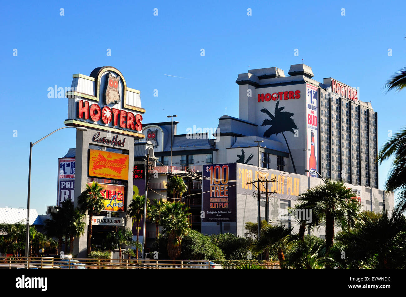 Hooters Casino Hotel à Las Vegas, Nevada, USA Photo Stock - Alamy