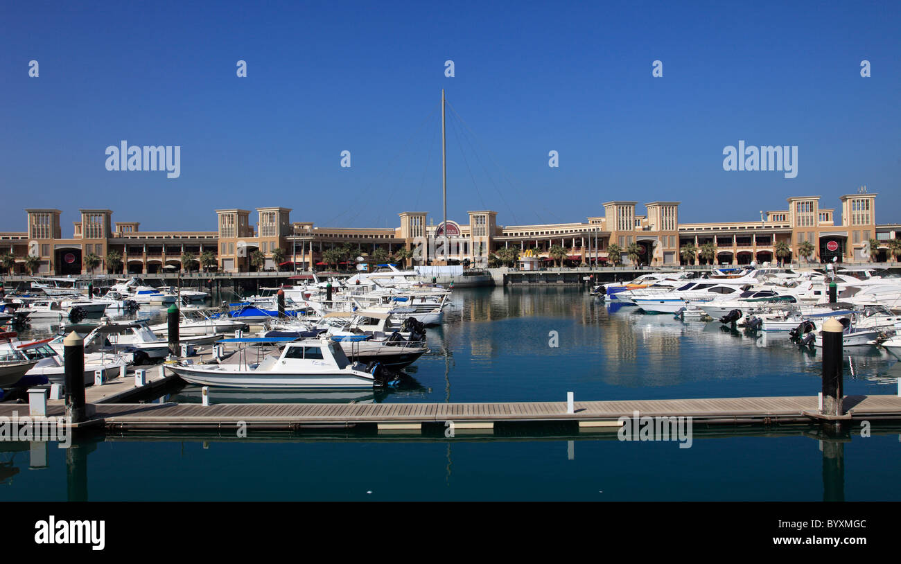 Le Koweït, Koweït City, souk Sharq, marina, Banque D'Images