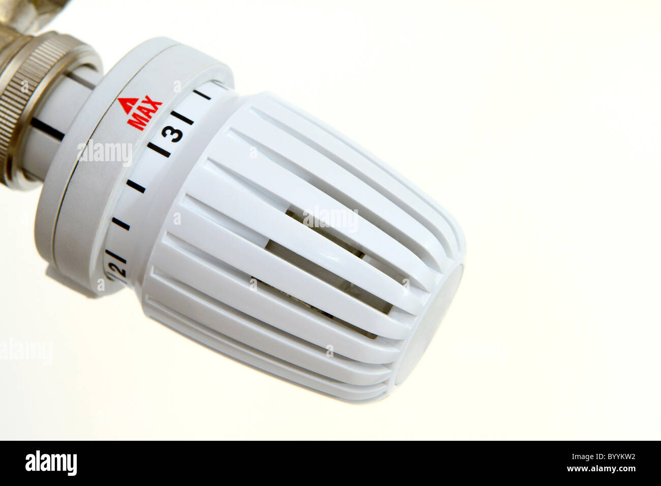 Thermostat de radiateur Banque D'Images