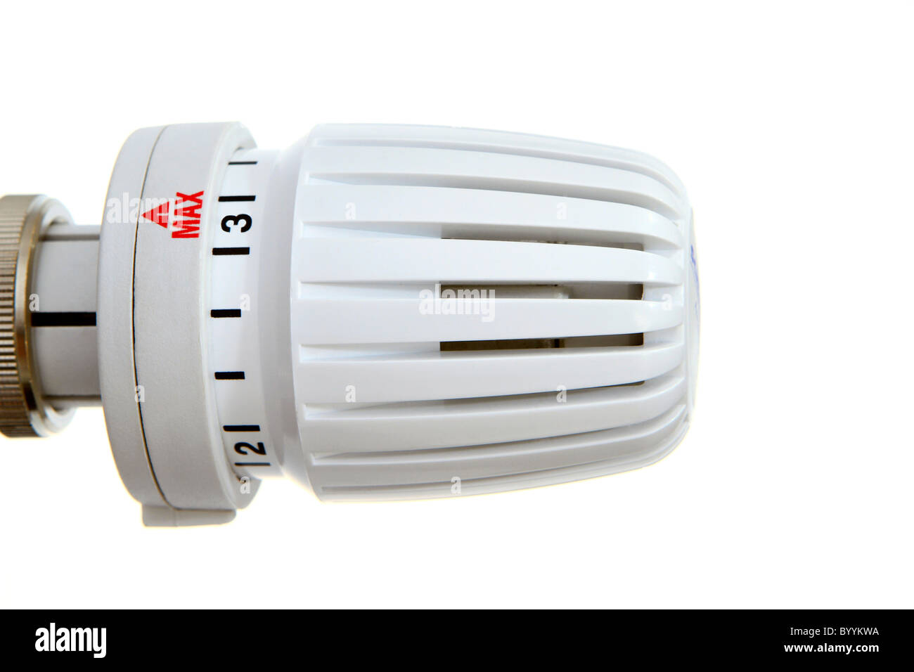 Thermostat de radiateur Banque D'Images