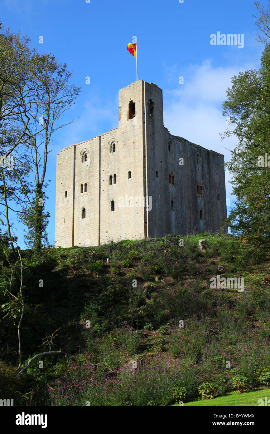 Château de Hedingham en Essex Banque D'Images