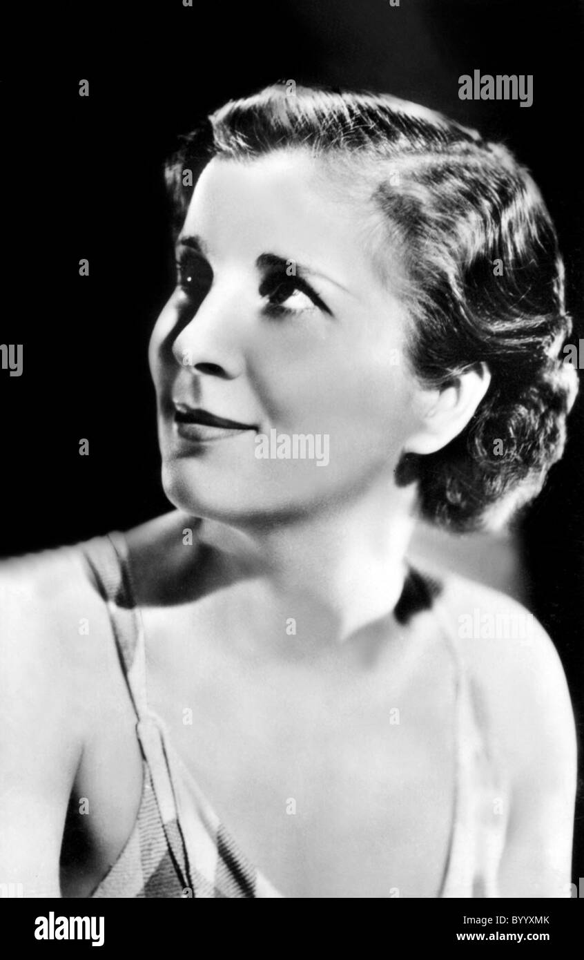 DIANA WYNYARD ACTRICE (1928) Banque D'Images