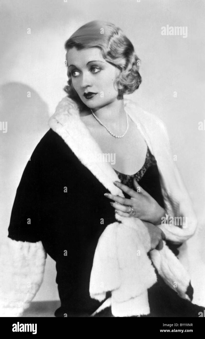 CONSTANCE BENNETT ACTRICE (1939) Banque D'Images