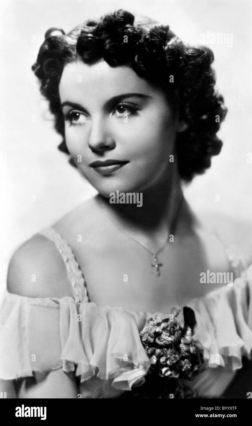 OLYMPE BRADNA ACTRICE (1939) Banque D'Images