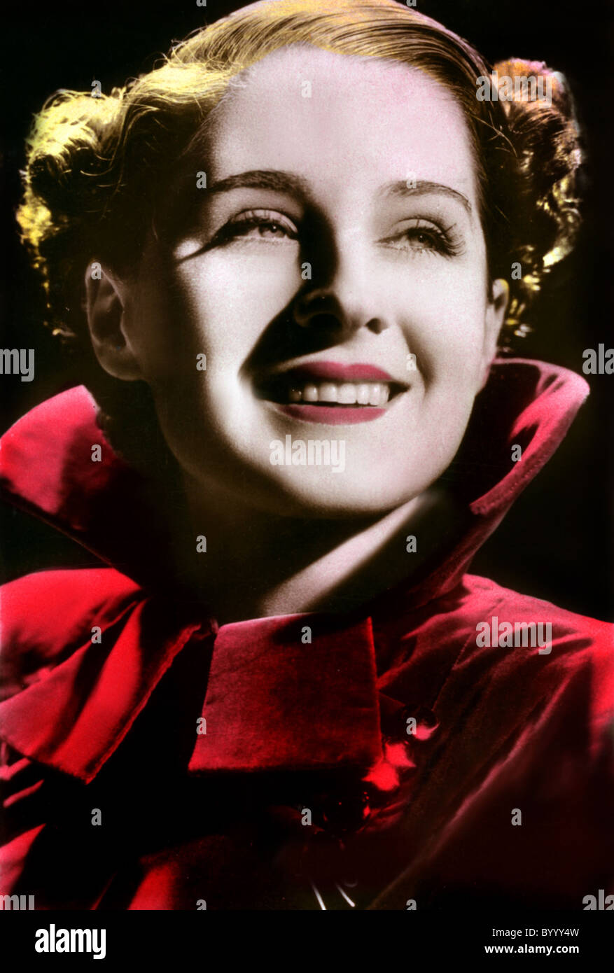 NORMA SHEARER, actrice (1934) Banque D'Images