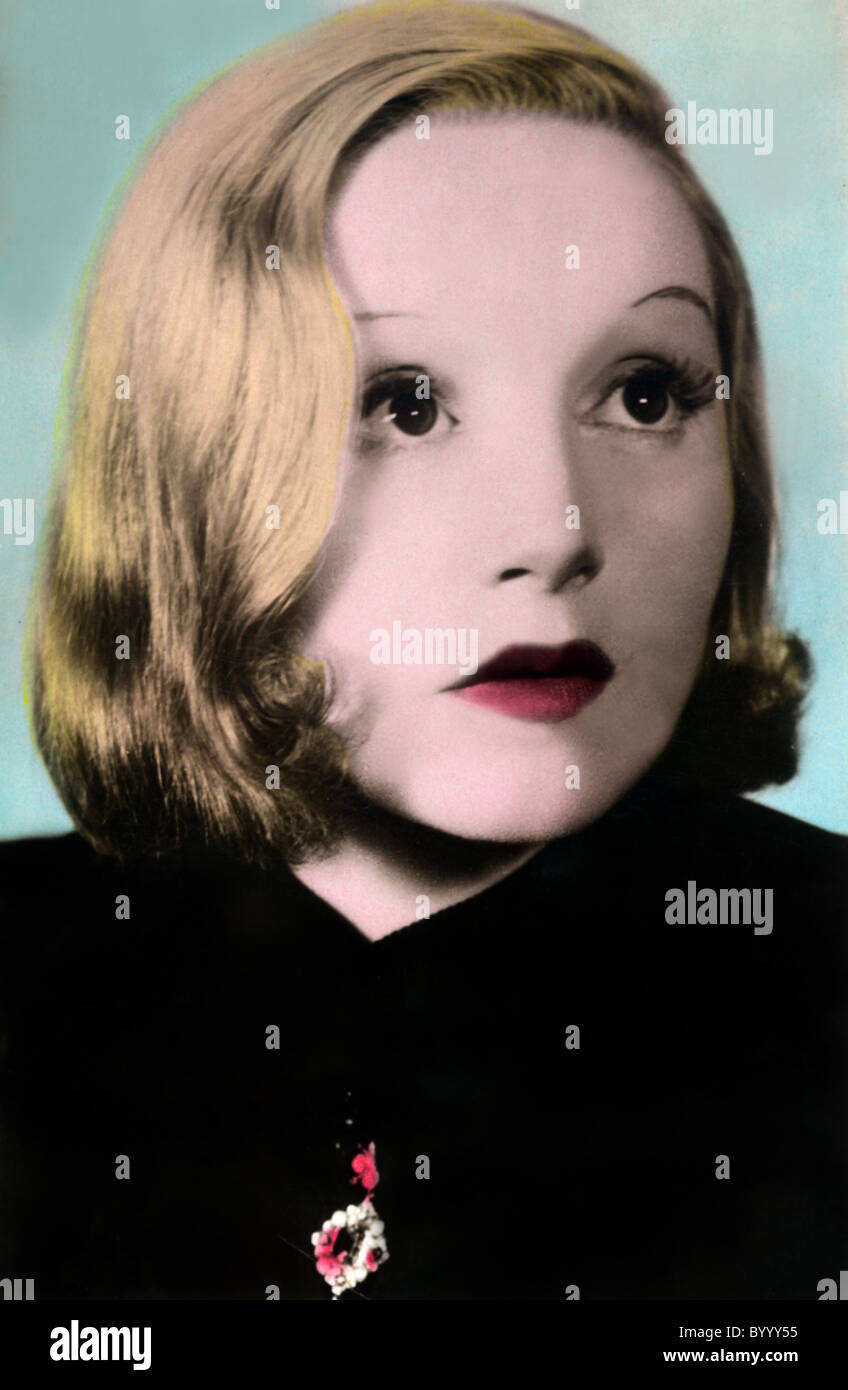 L'ACTRICE ELIZABETH BERGNER (1934) Banque D'Images