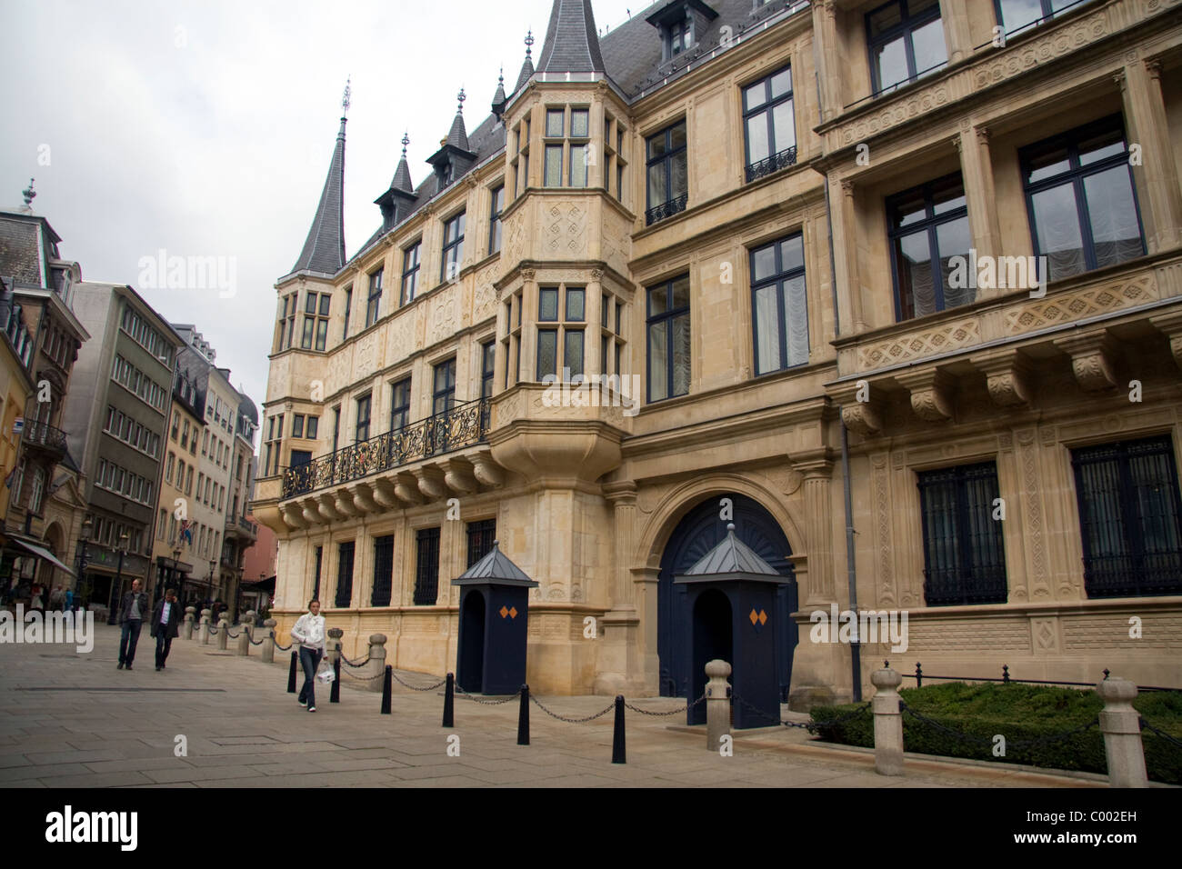 Le Palais grand-ducal à Luxembourg, Luxembourg. Banque D'Images