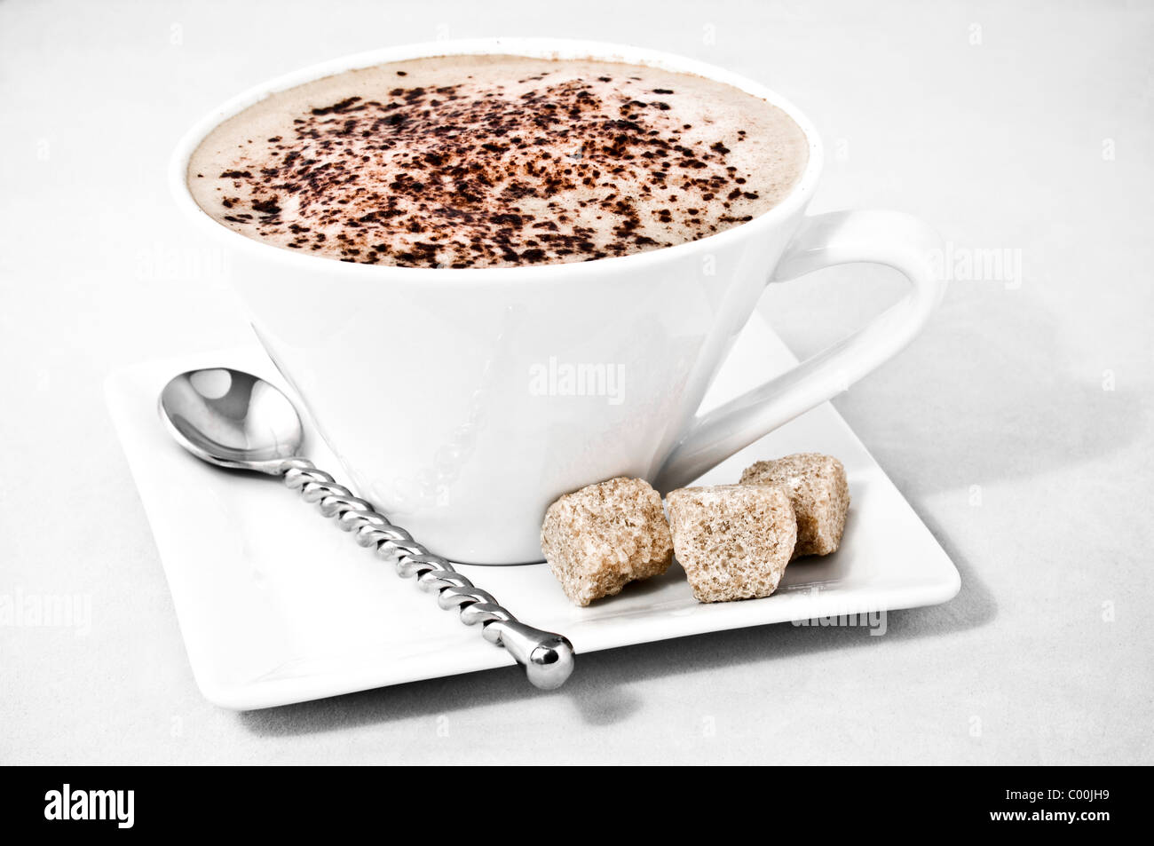 Café - effet vieille photo Banque D'Images