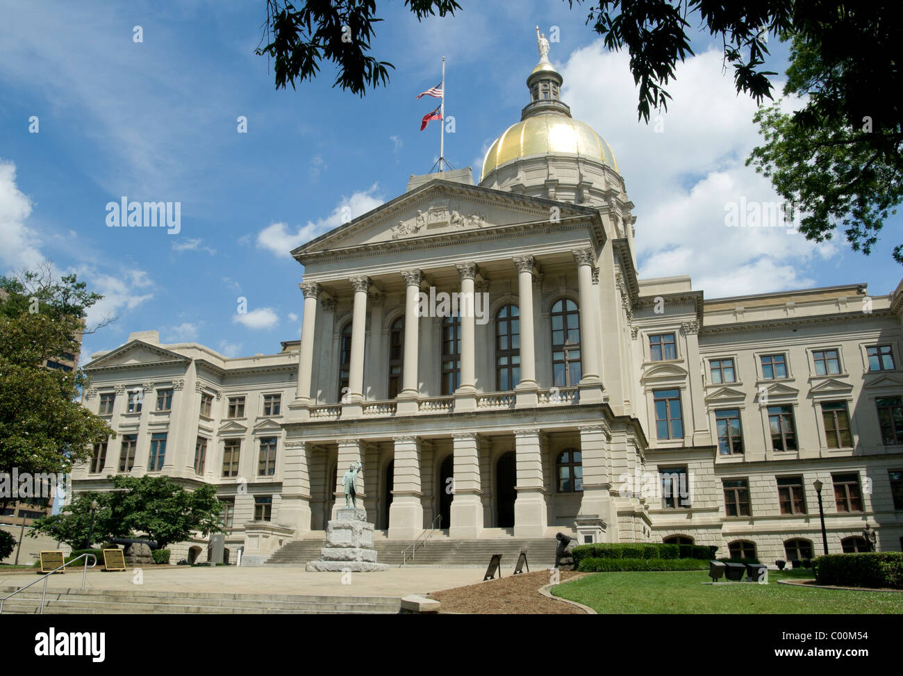 Bâtiment de la capitale d'État de Géorgie, Atlanta Banque D'Images