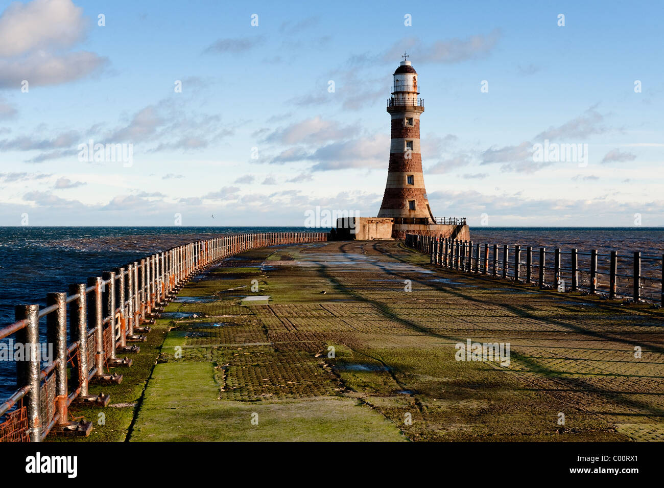 Phare de roker pier Banque de photographies et d’images à haute
