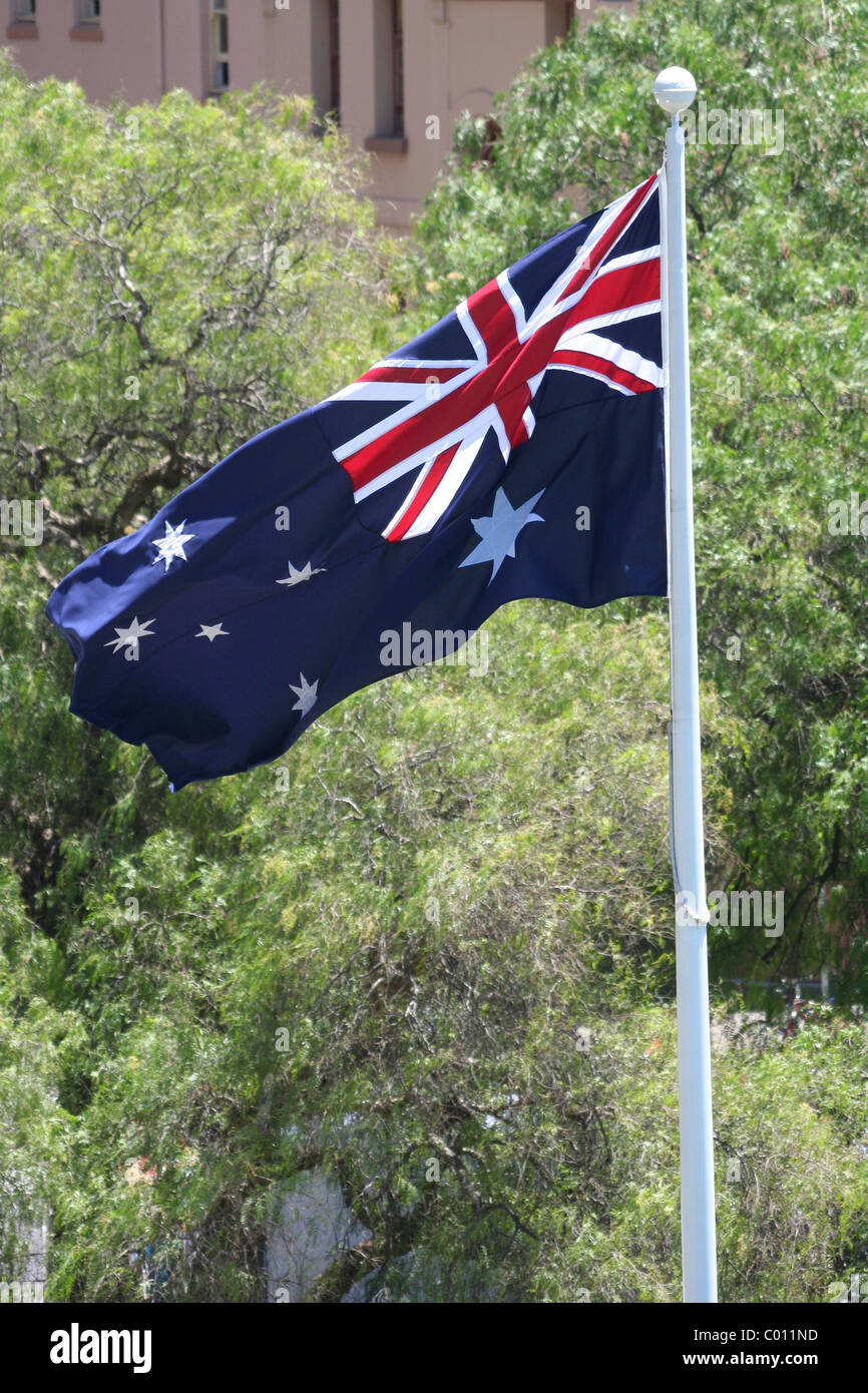 Sont le drapeau australien Banque de photographies et d’images à haute résolution Alamy