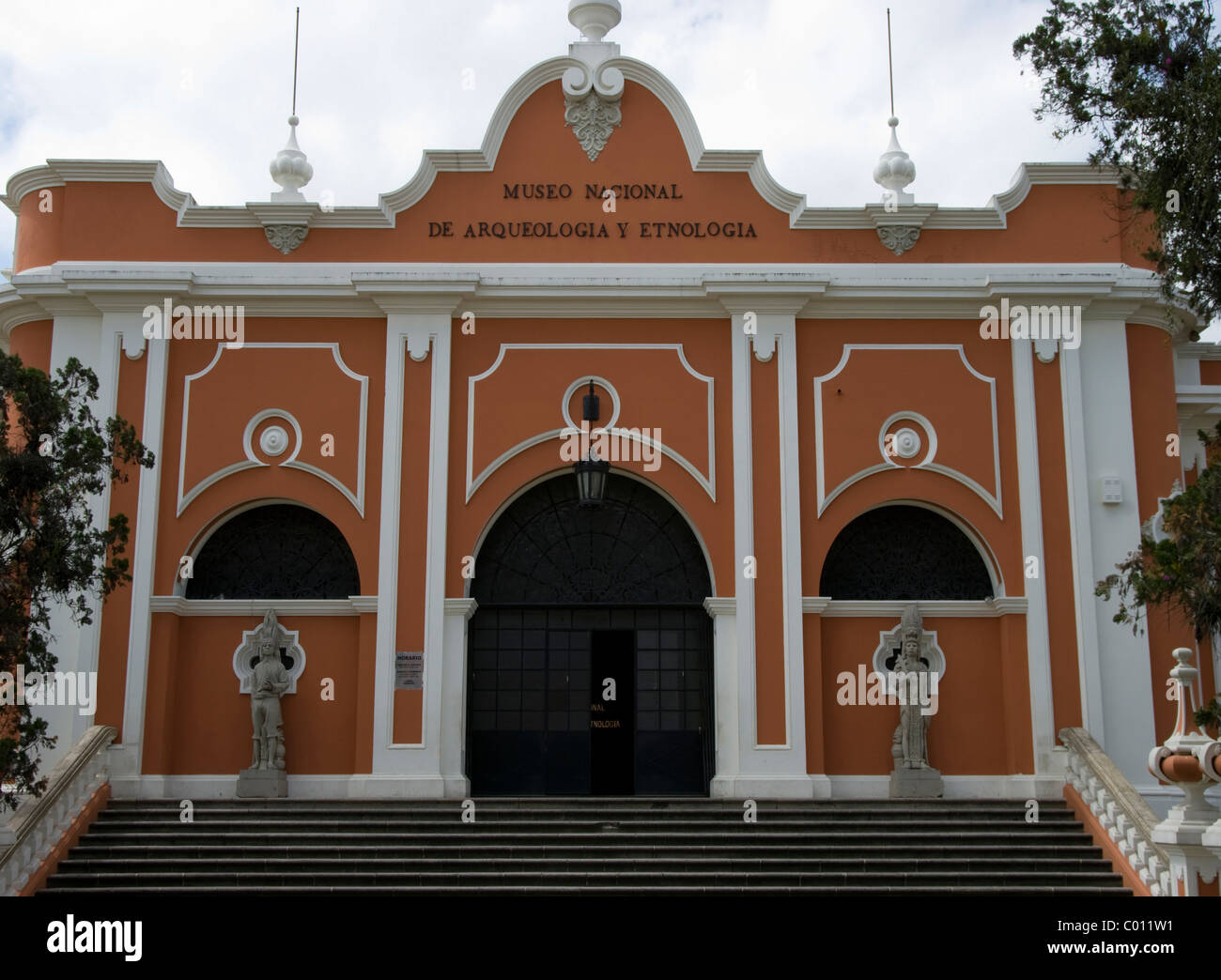 Le Guatemala. La ville de Guatemala. Musée national d'archéologie . Banque D'Images