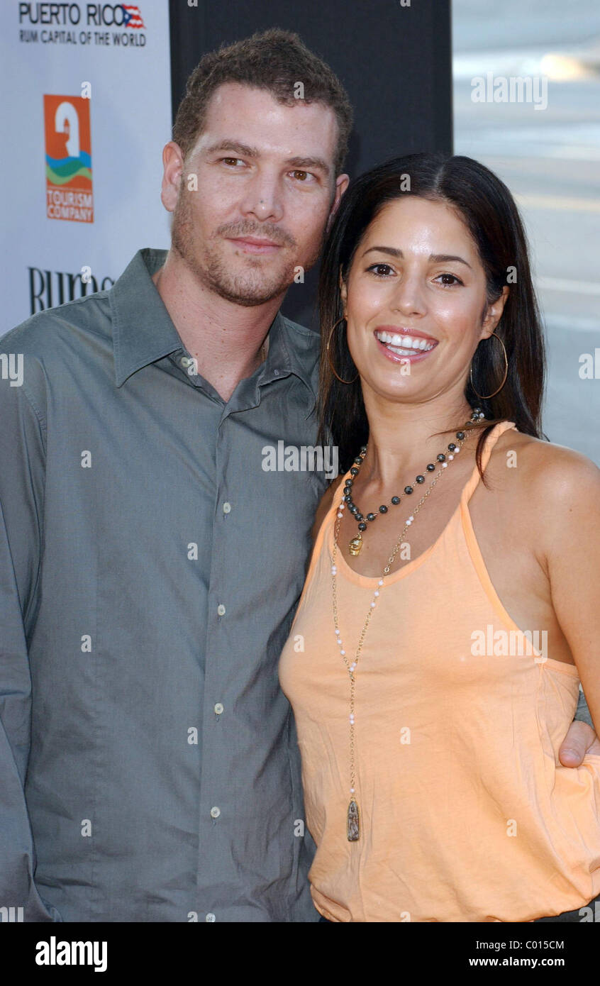 Ana Ortiz et mari Noah Lebenzon Los Angeles Premiere de 'El Cantante