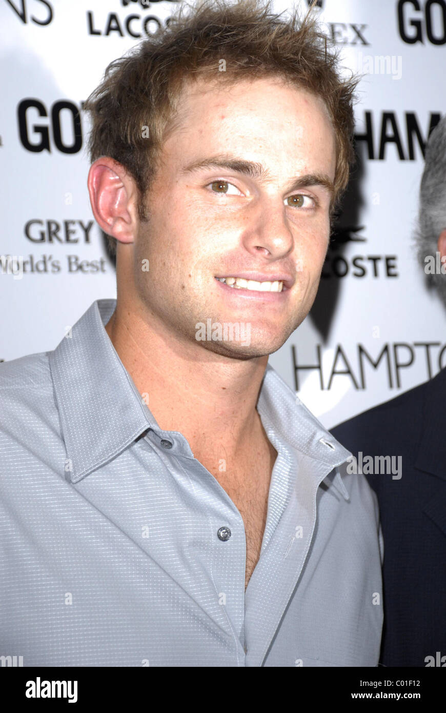 Andy Roddick Hamptons Magazine l'hôte d'une fête pour Andy Roddick à ...