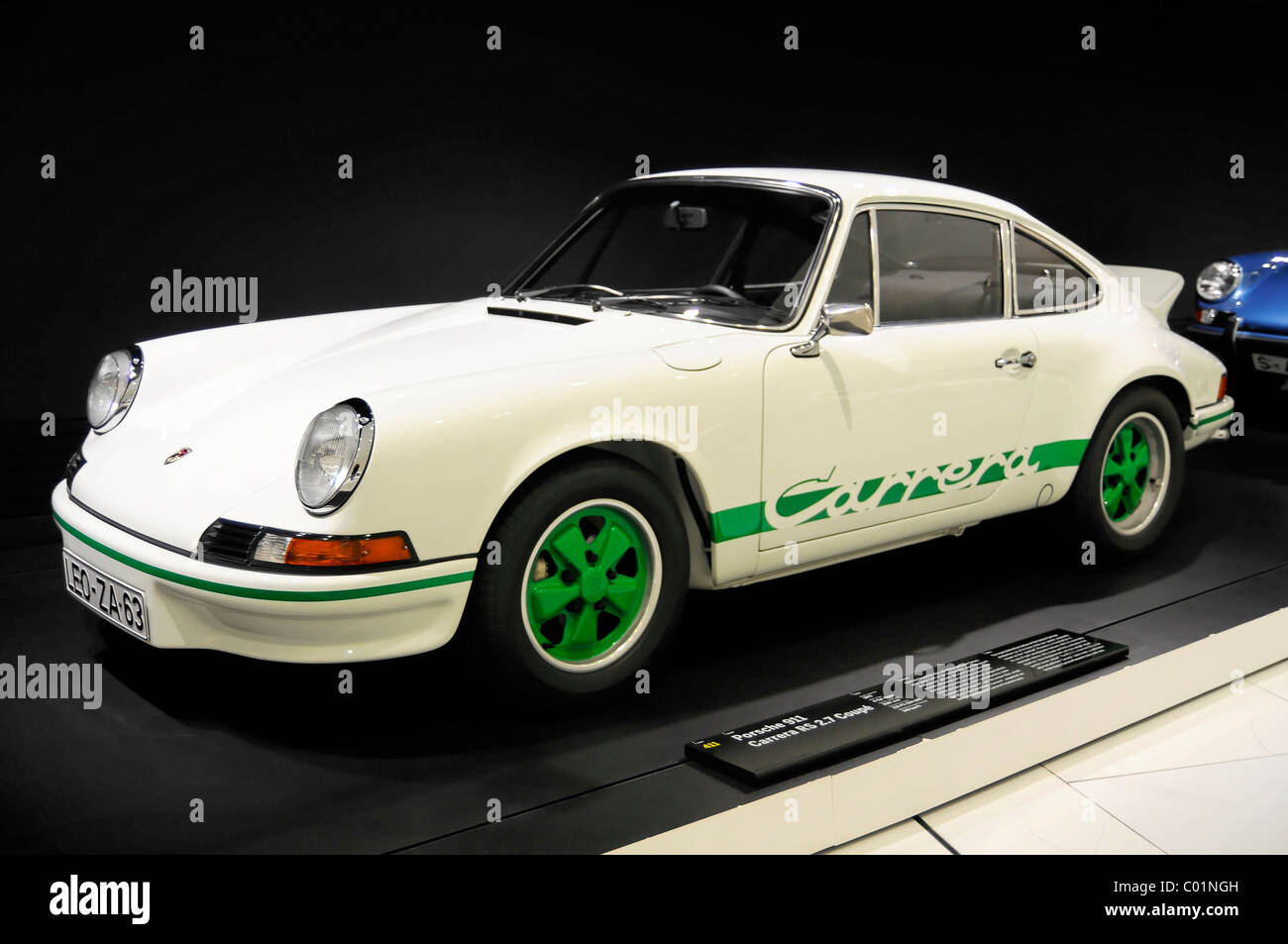 Porsche 911 Carrera RS 2, 7 Coupé, construit en 1973, le Musée Porsche, Stuttgart, Bade-Wurtemberg, Allemagne, Europe Banque D'Images