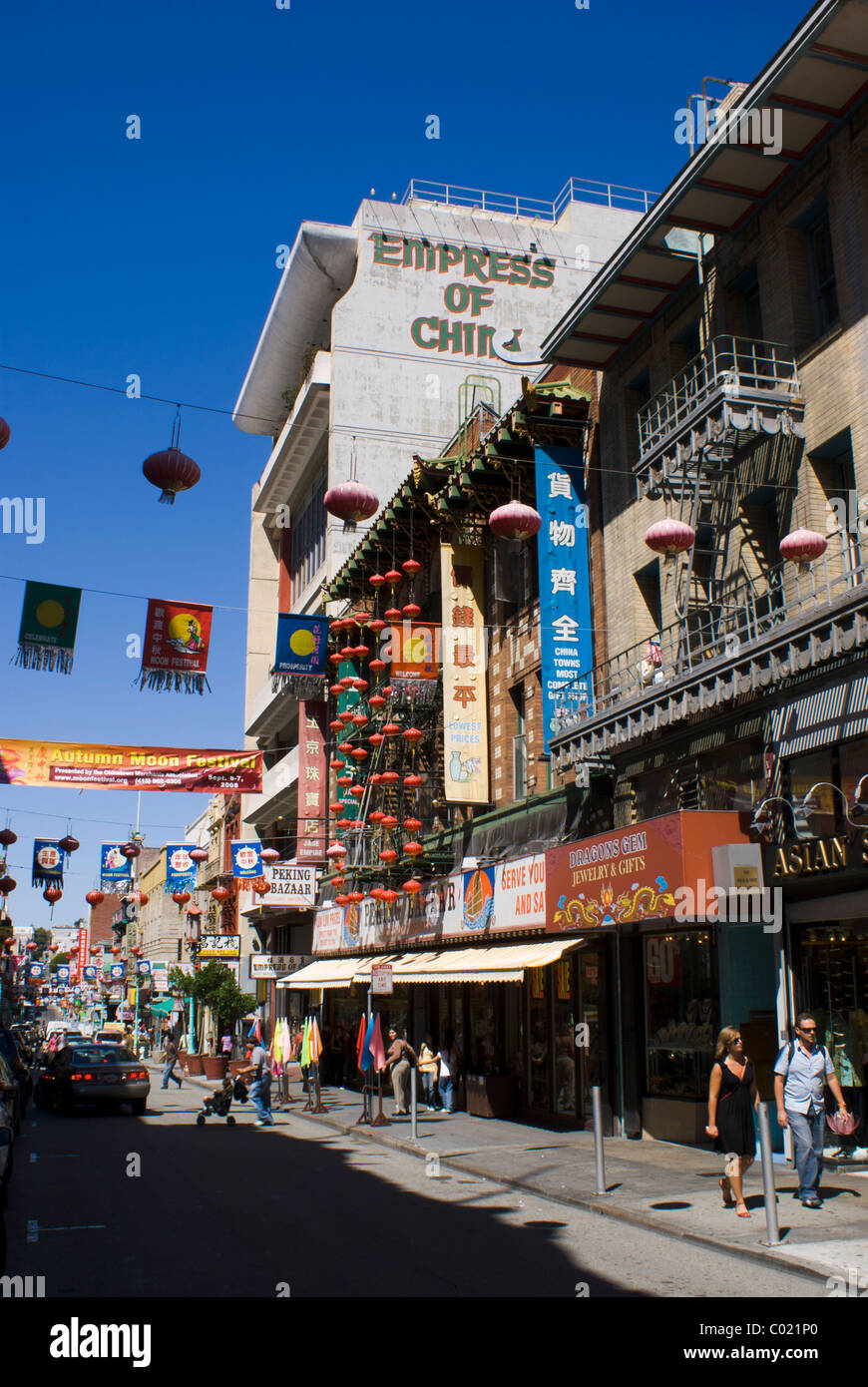 Chinatown. San Francisco, California, USA Banque D'Images