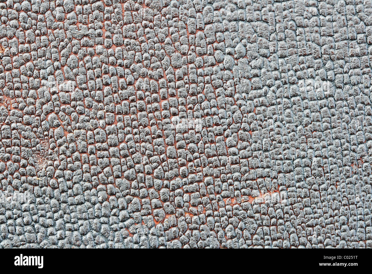 Macro image d'antique crackle finish texture sur meubles en bois ancien Banque D'Images