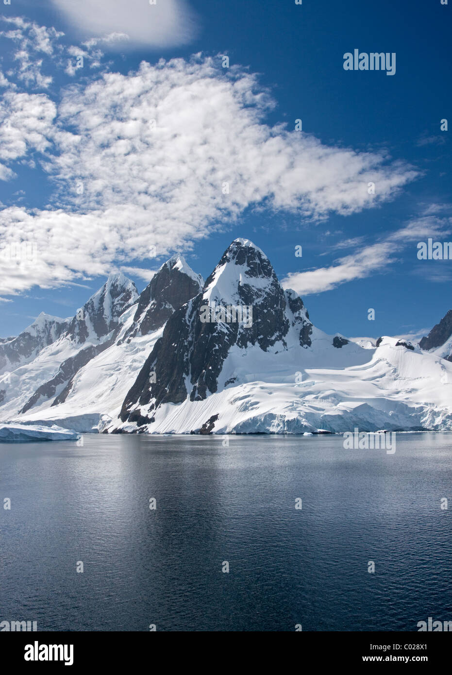 Canal Lemaire, Péninsule Antarctique Banque D'Images