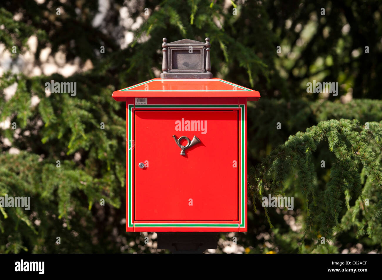 Boîte aux lettres, Veszprem, Hongrie, Europe Banque D'Images