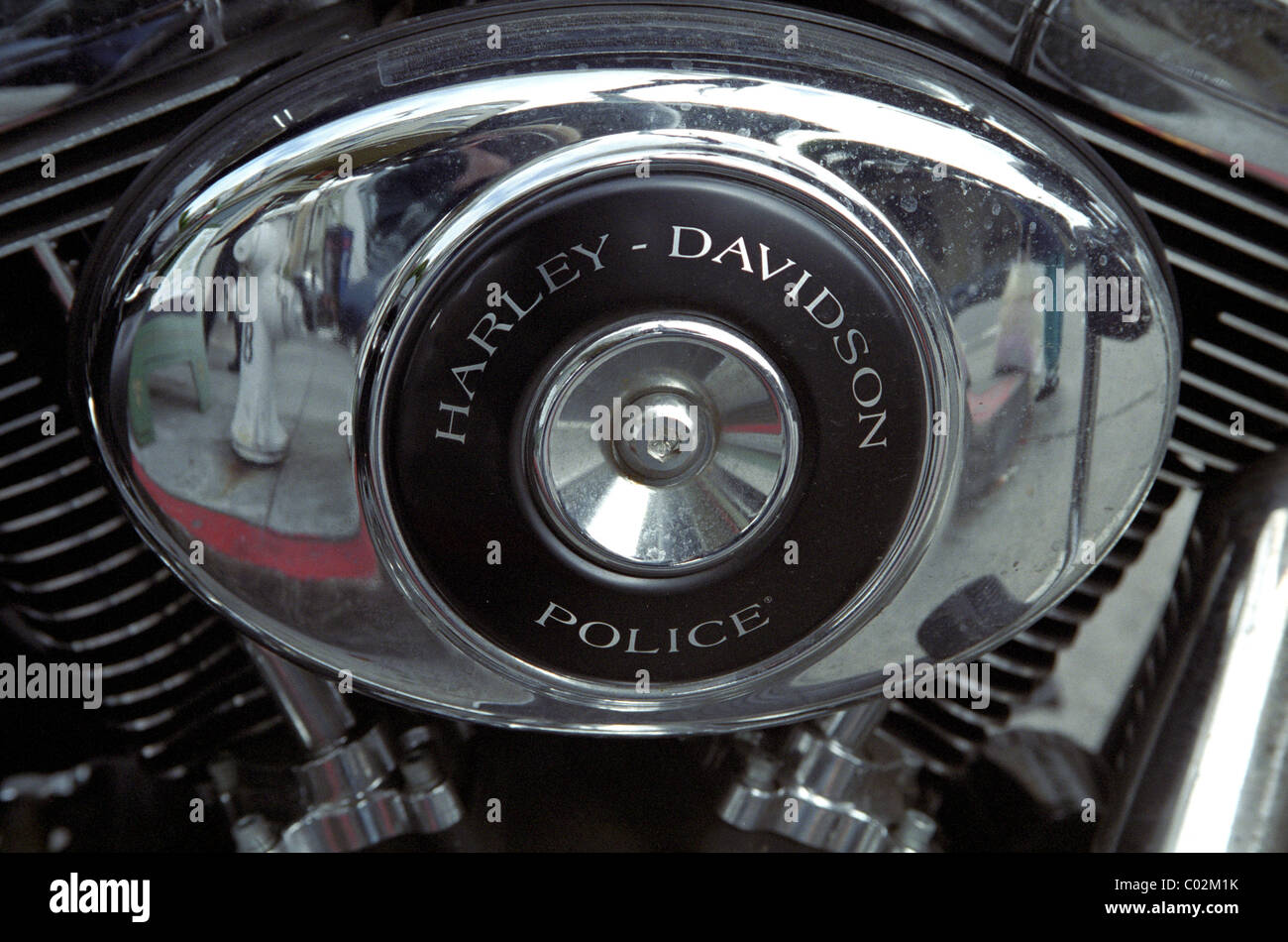 Harley davidson police motorcycles Banque de photographies et d’images ...