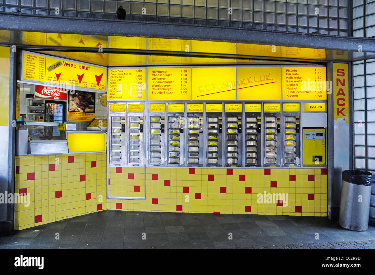 Restauration rapide, snack, restaurant automat, Enschede, Hollande, Pays-Bas, Europe Banque D'Images
