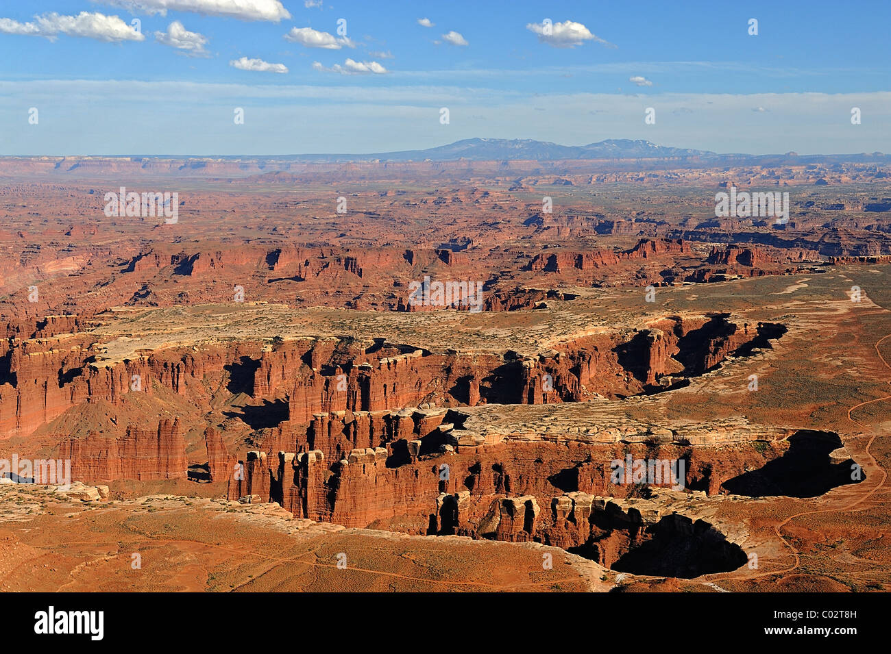Canyonlands National Park, Île dans le ciel, près de Moab, États-Unis Banque D'Images