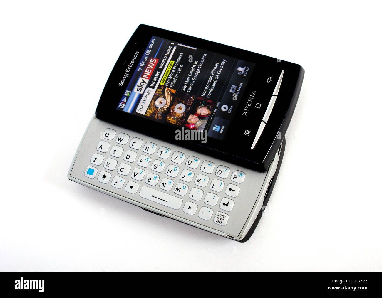 Qwerty keyboard phone Banque de photographies et d'images à haute  résolution - Alamy