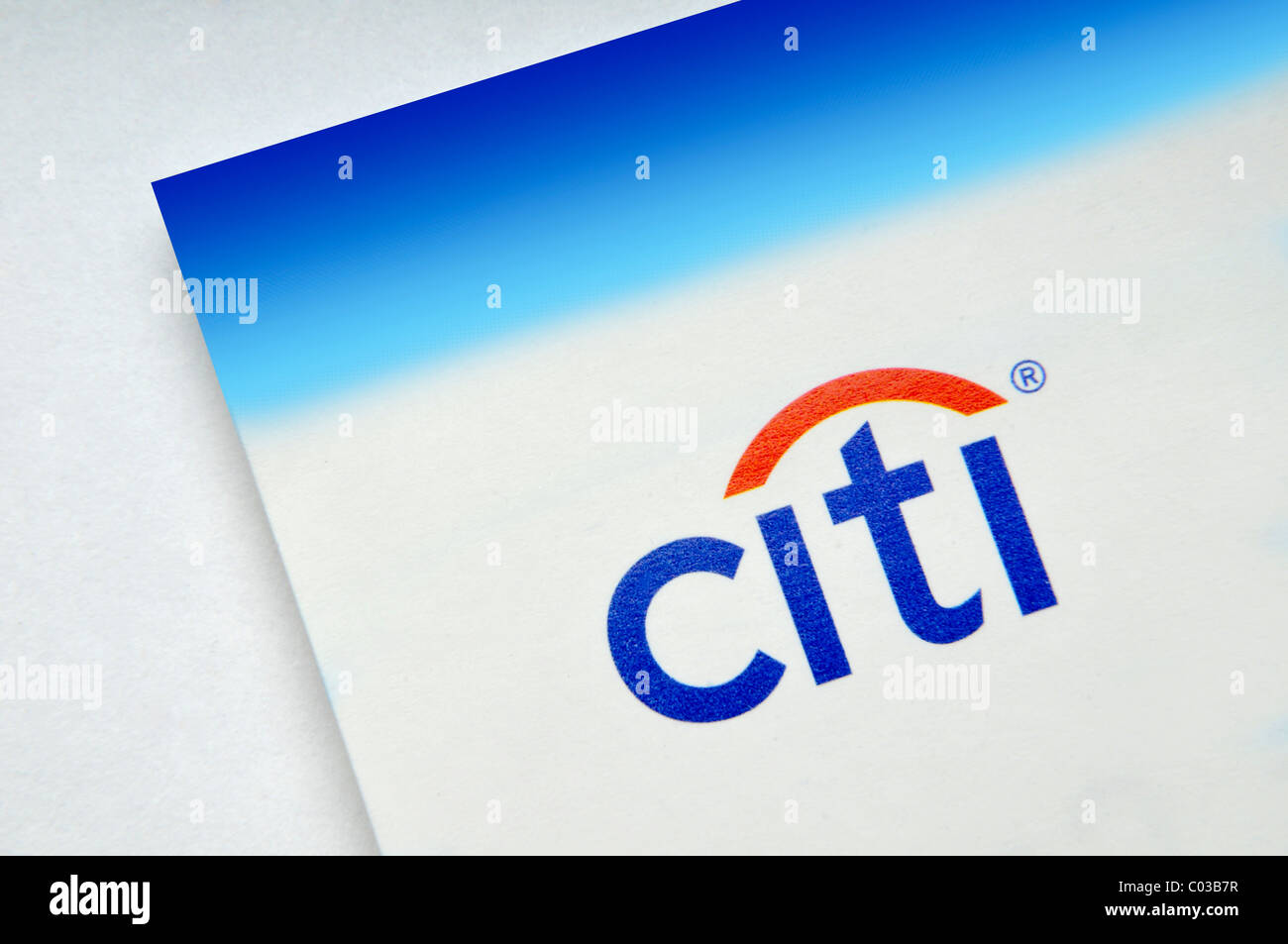 Banque citi group logo Banque D'Images