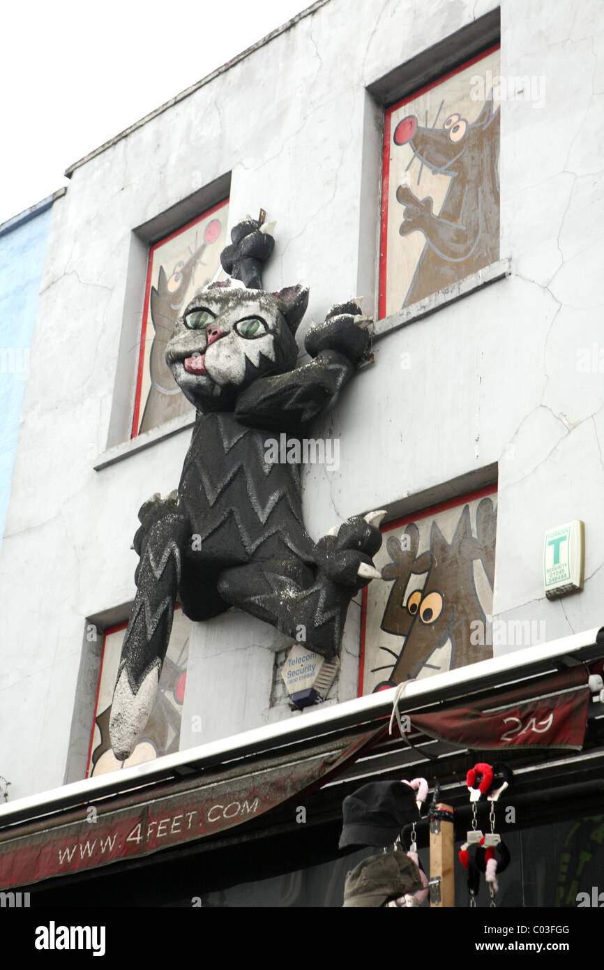 Logo Chat Noir Banque d'image et photos - Alamy
