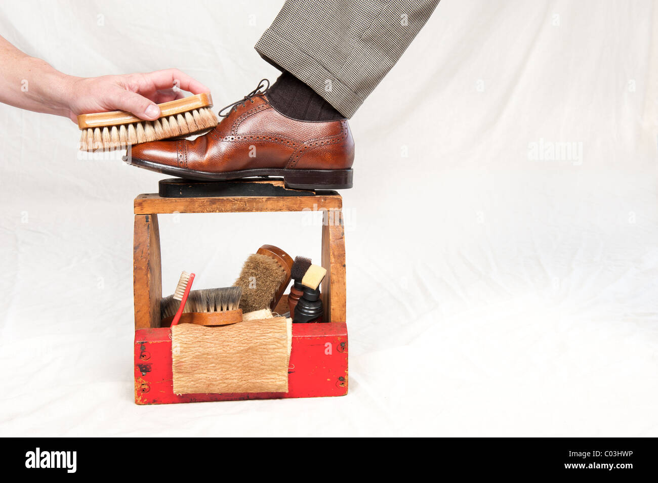 Shoeshine box Banque de photographies et d'images à haute résolution - Alamy