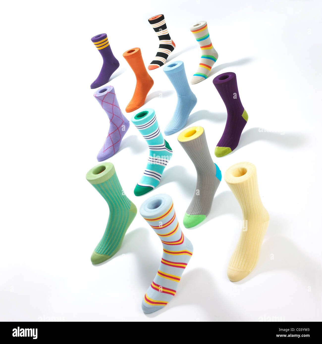 chaussettes Banque D'Images