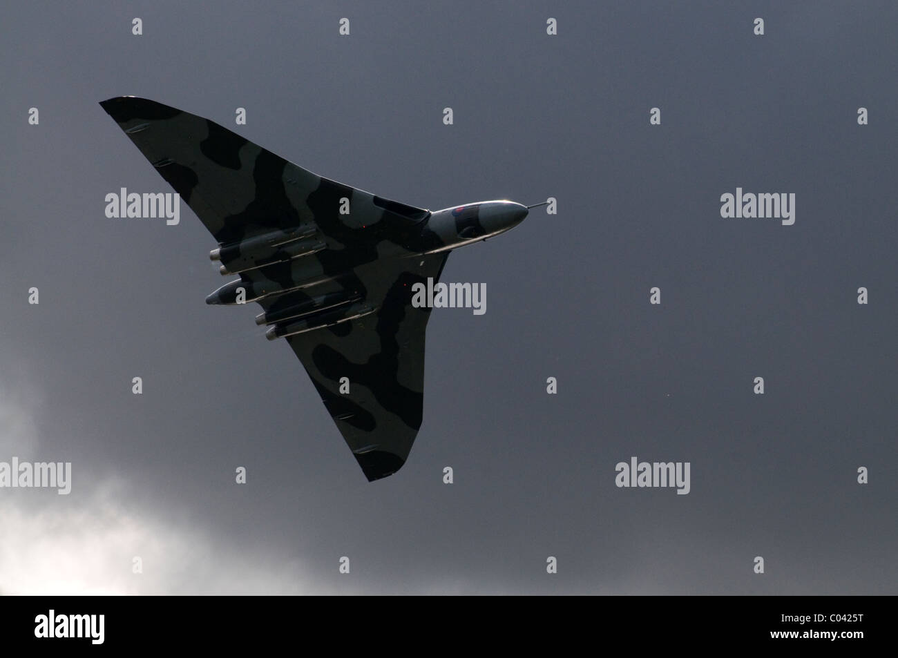Avro Vulcan,RAF Leuchars airshow, Ecosse, septembre 2010 Banque D'Images