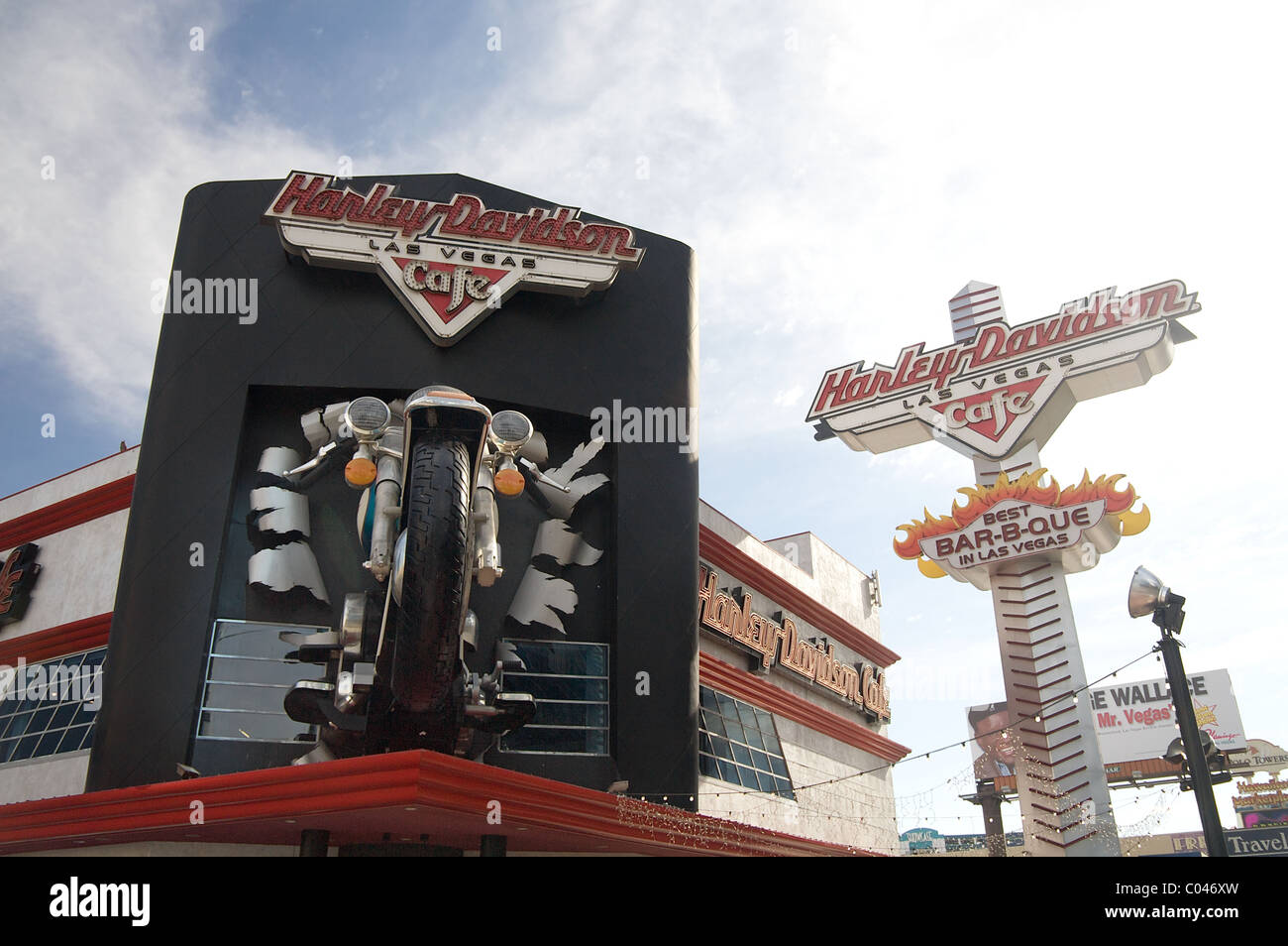 Las Vegas la Harley-Davidson Cafe Banque D'Images