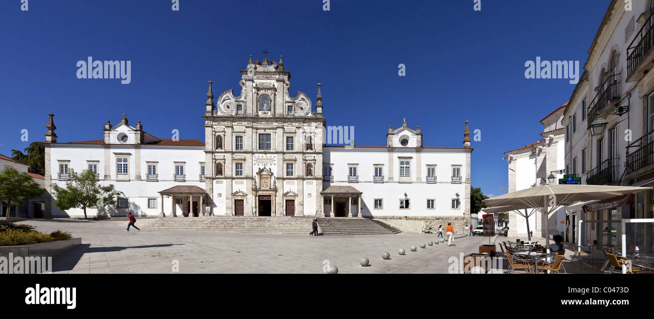 La Cathédrale de Santarém / Se ou l'église de Nossa Senhora da Conceição, Portugal Banque D'Images