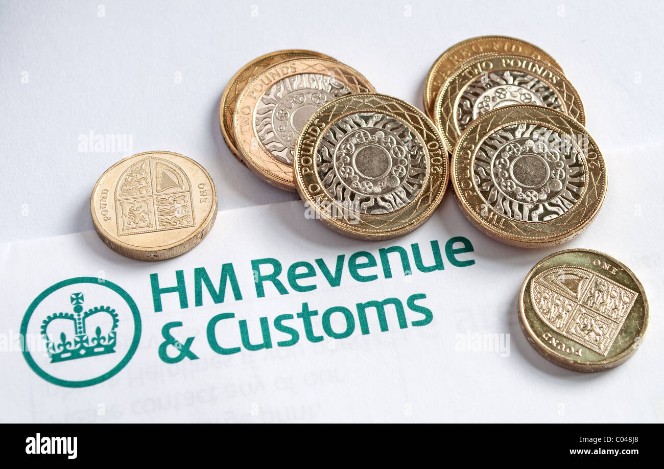 Logo HM Revenue & Customs Banque D'Images