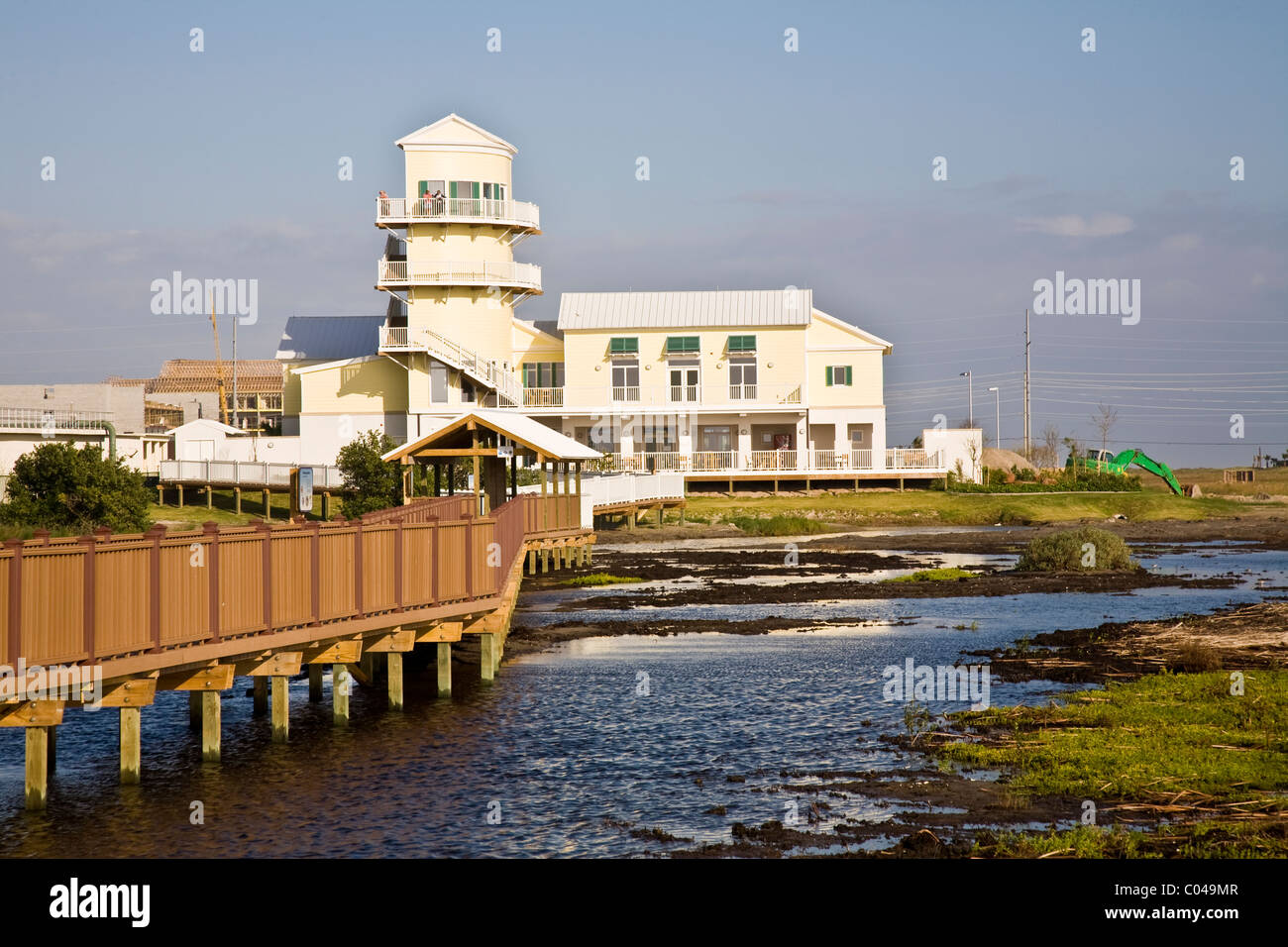 South Padre Island Birding & Nature Center, Texas Banque D'Images