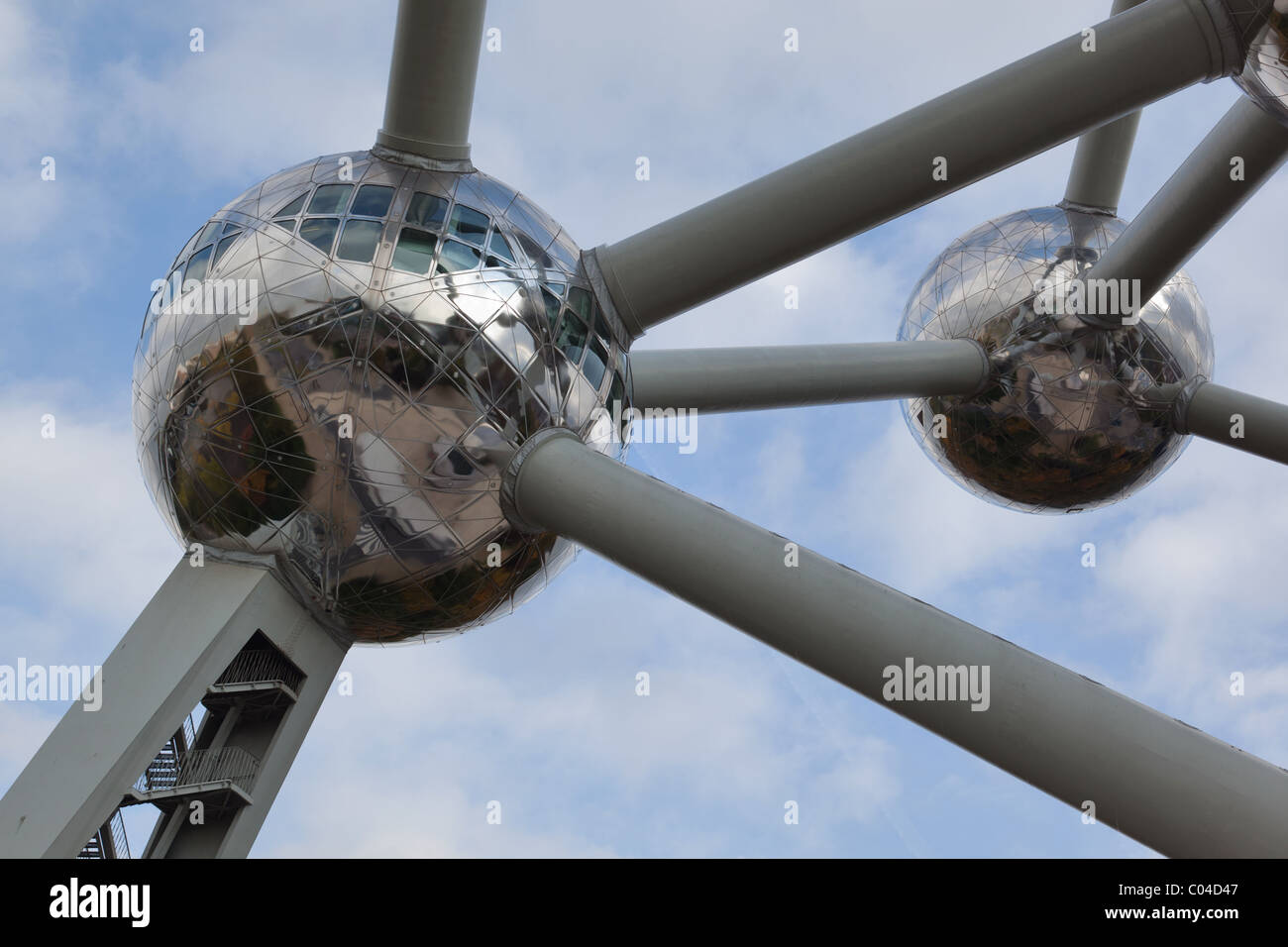 L'Atomium à Bruxelles, Belgique Banque D'Images