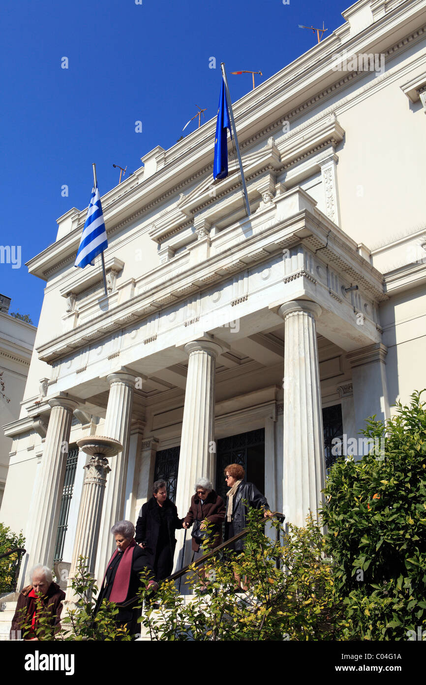 Europe GRÈCE Athènes Le Musée Benaki Banque D'Images