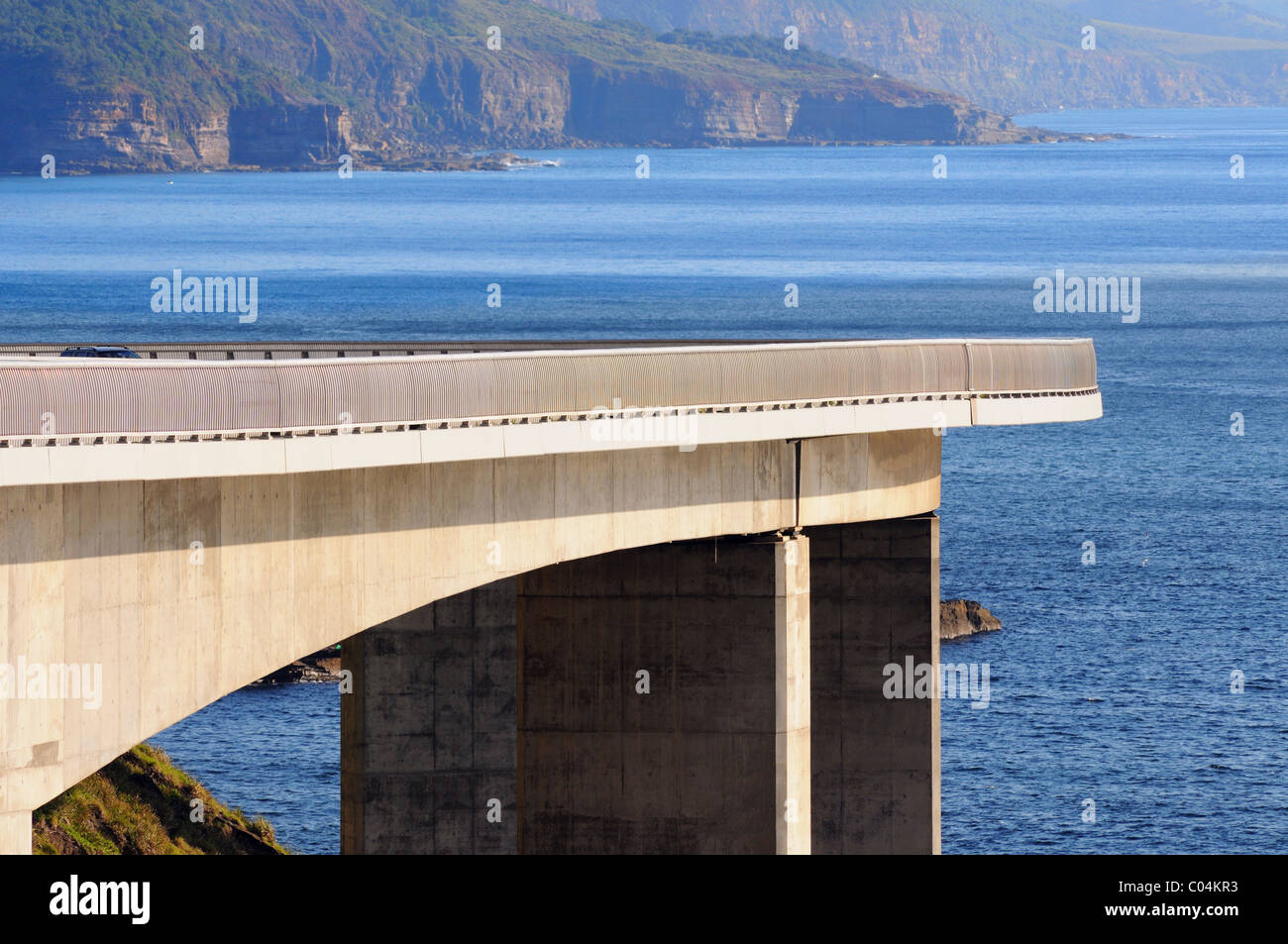 L'Seacliff Bridge en Nouvelle Galles du Sud, Australie Banque D'Images