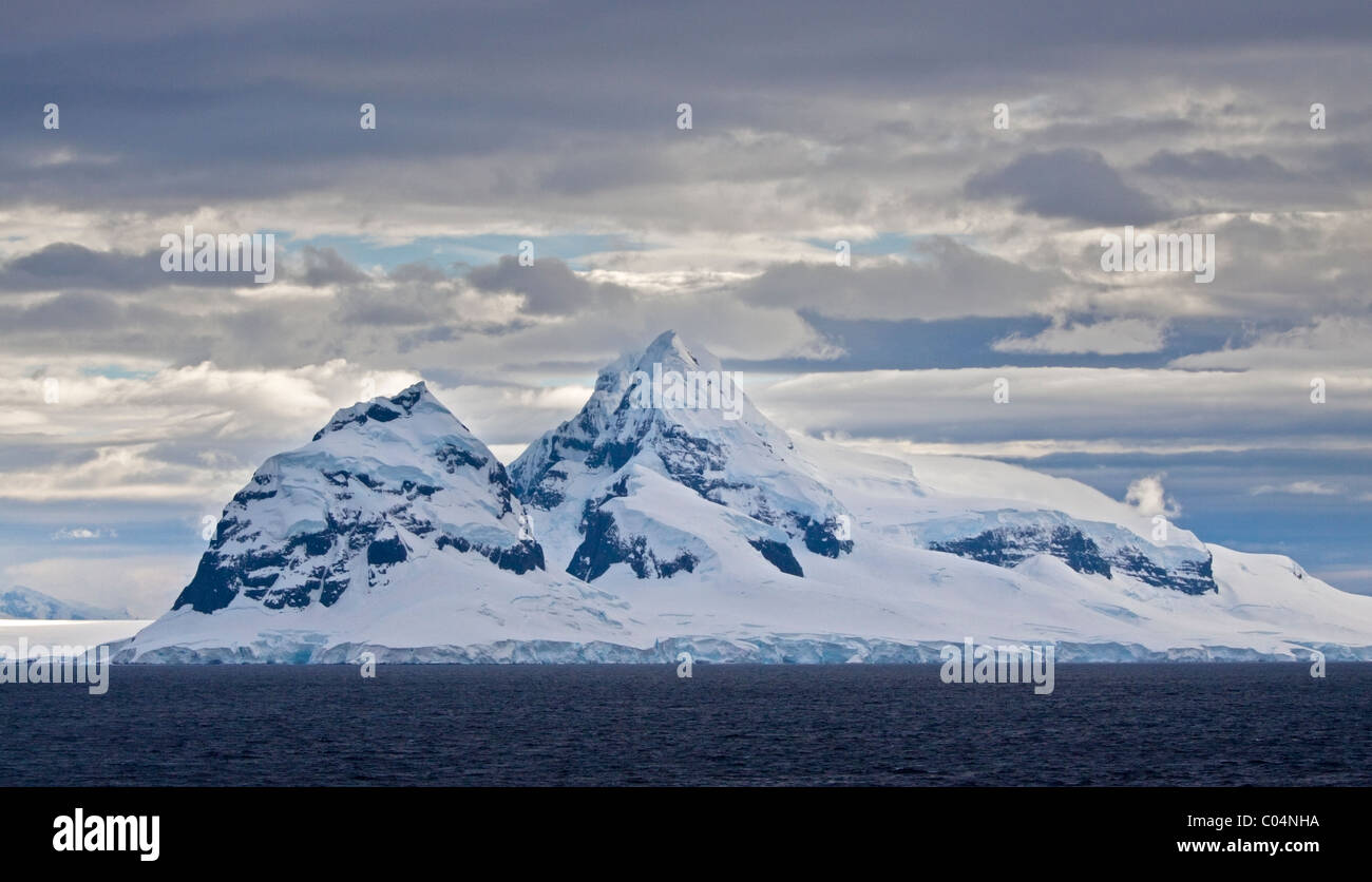 Le détroit de Gerlache, Péninsule Antarctique Banque D'Images