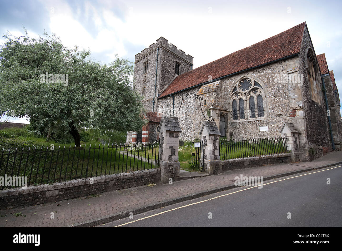 St John the Baptist Church, Winchester, Hampshire, England, UK Banque D'Images