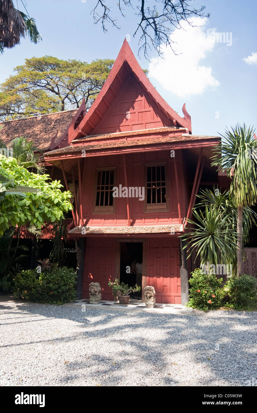 Jim Thompson's House and Silk Museum, Pathum WAN District, Bangkok,  Thaïlande Photo Stock - Alamy