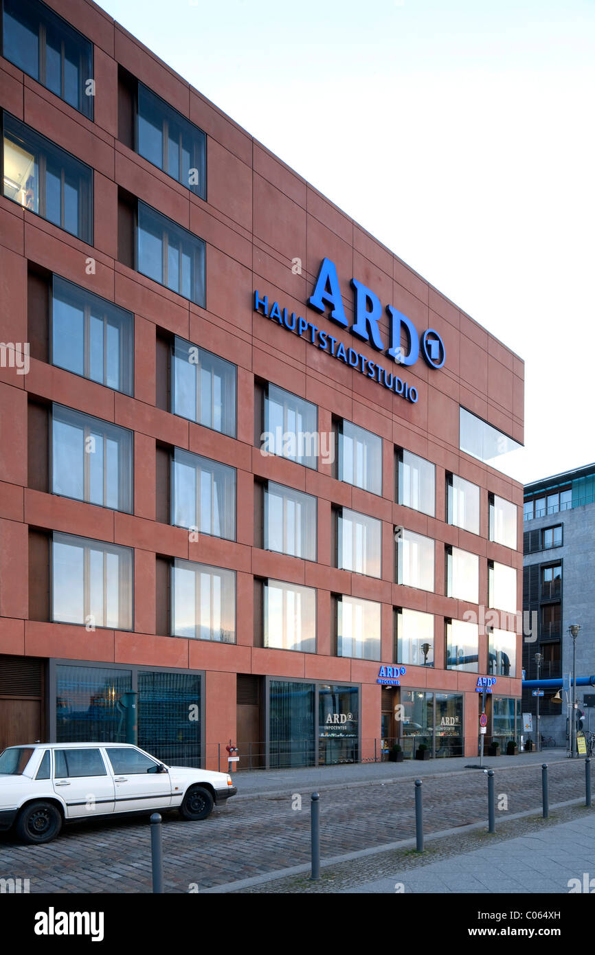 Berlin ARD Studios, Berlin-Mitte, Berlin, Germany, Europe Banque D'Images