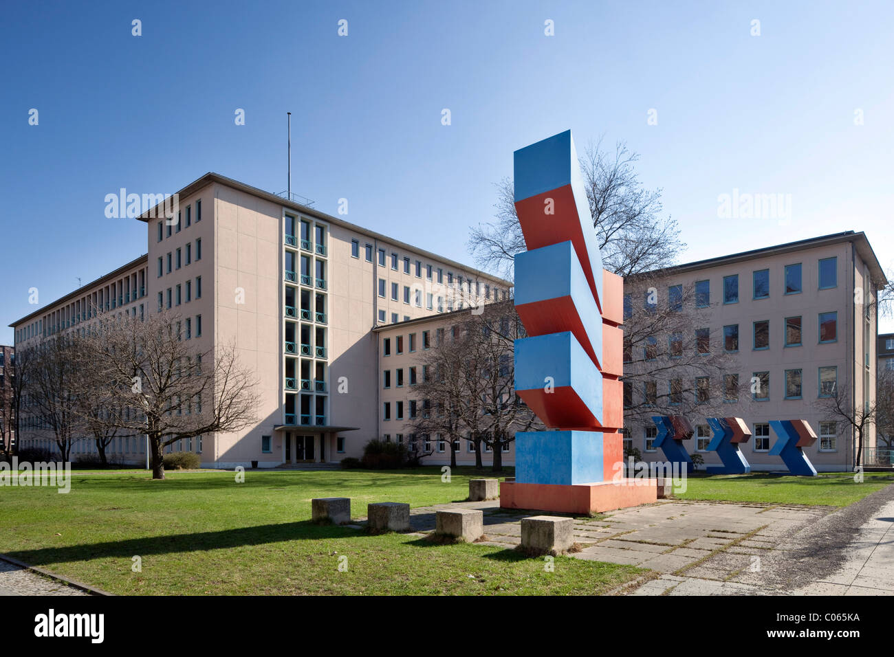 Office fédéral de la construction et de la planification régionale, Charlottenburg, Berlin, Germany, Europe Banque D'Images