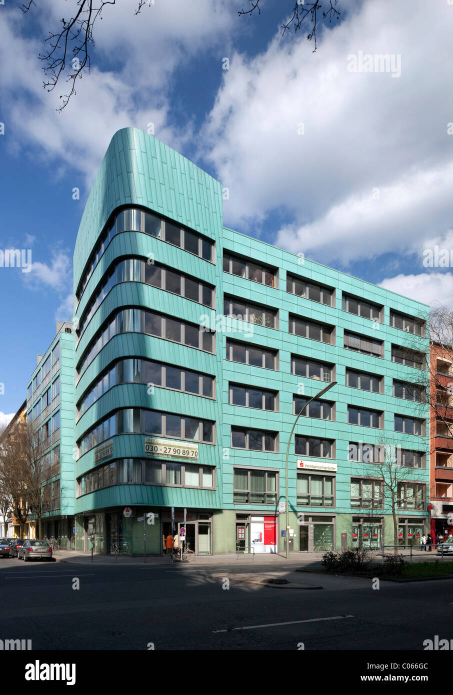 Immeuble de bureaux modernes, Moabit, Tiergarten, Berlin, Germany, Europe Banque D'Images