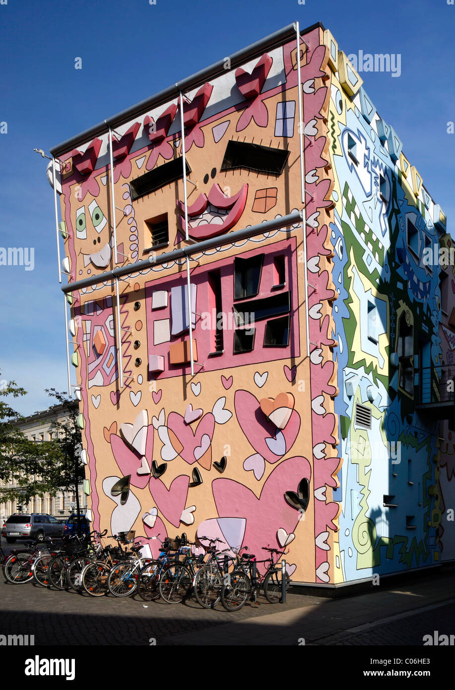 Happy-Rizzi-Haus office building, Braunschweig, Basse-Saxe, Allemagne, Europe Banque D'Images