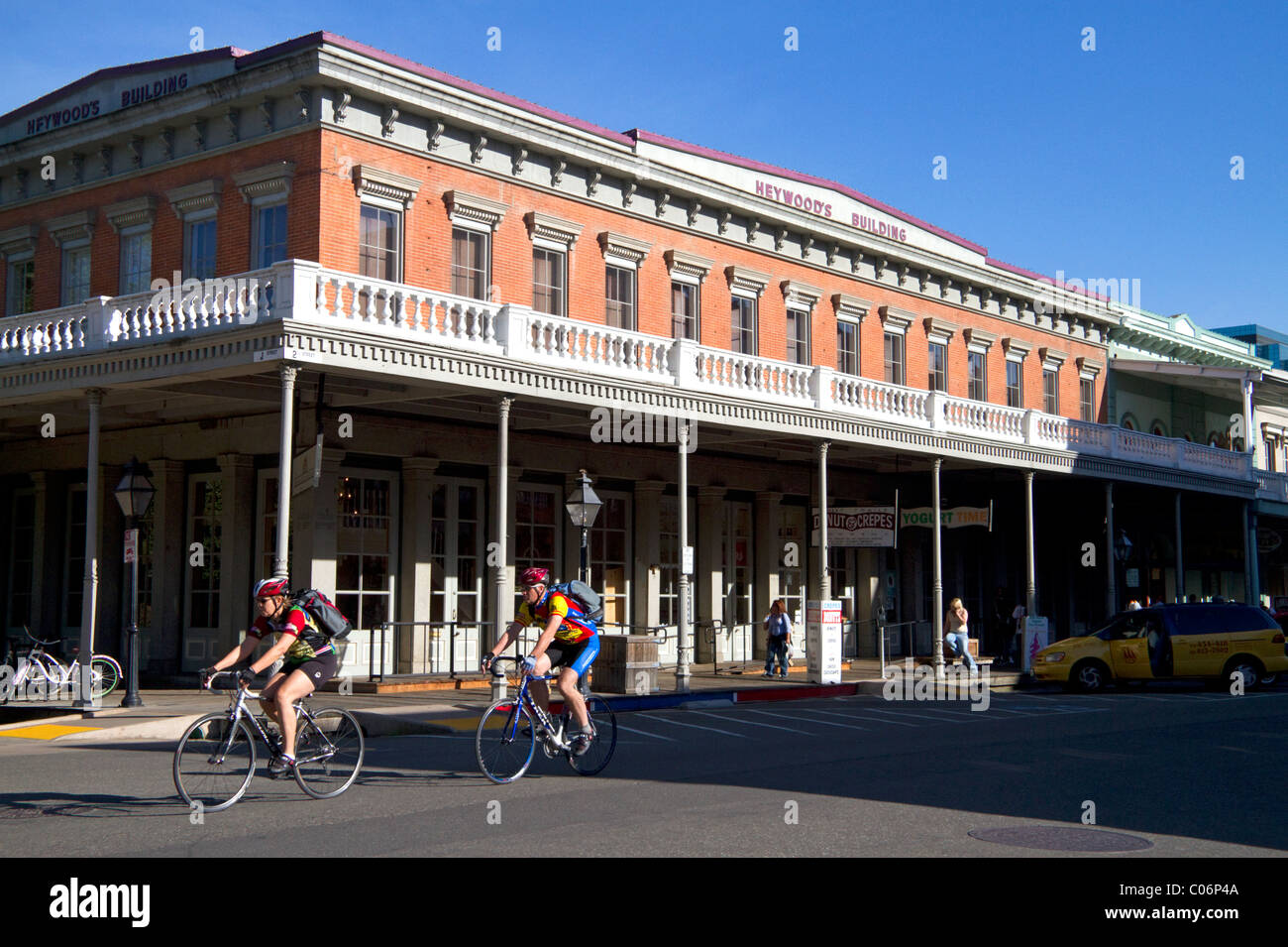 Old Sacramento State Historic Park à Sacramento, Californie, USA. Banque D'Images